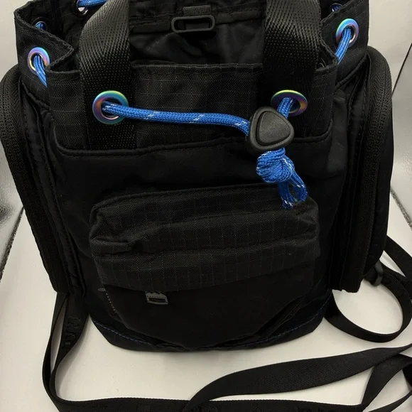 Doughnut Pyramid Tiny Gamescape Series Backpack, Black, EUC! - Picture 3 of 16